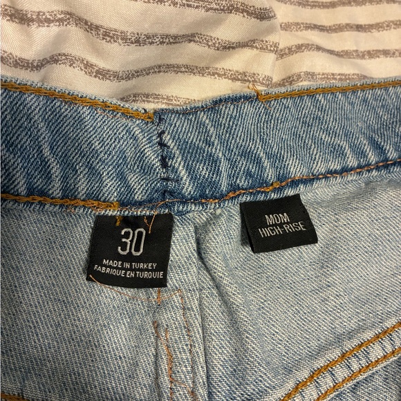 BDG Light Blue High Rise Ripped Jeans - Picture 6 of 6